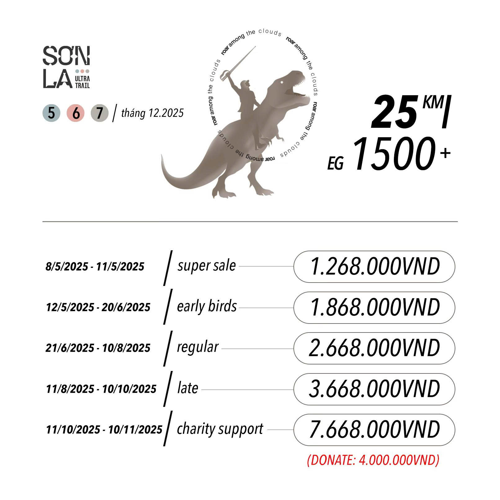 Sự Kiện SƠN LA ULTRA TRAIL 2025: Chinh Phục Tà Xùa Huyền Ảo 2