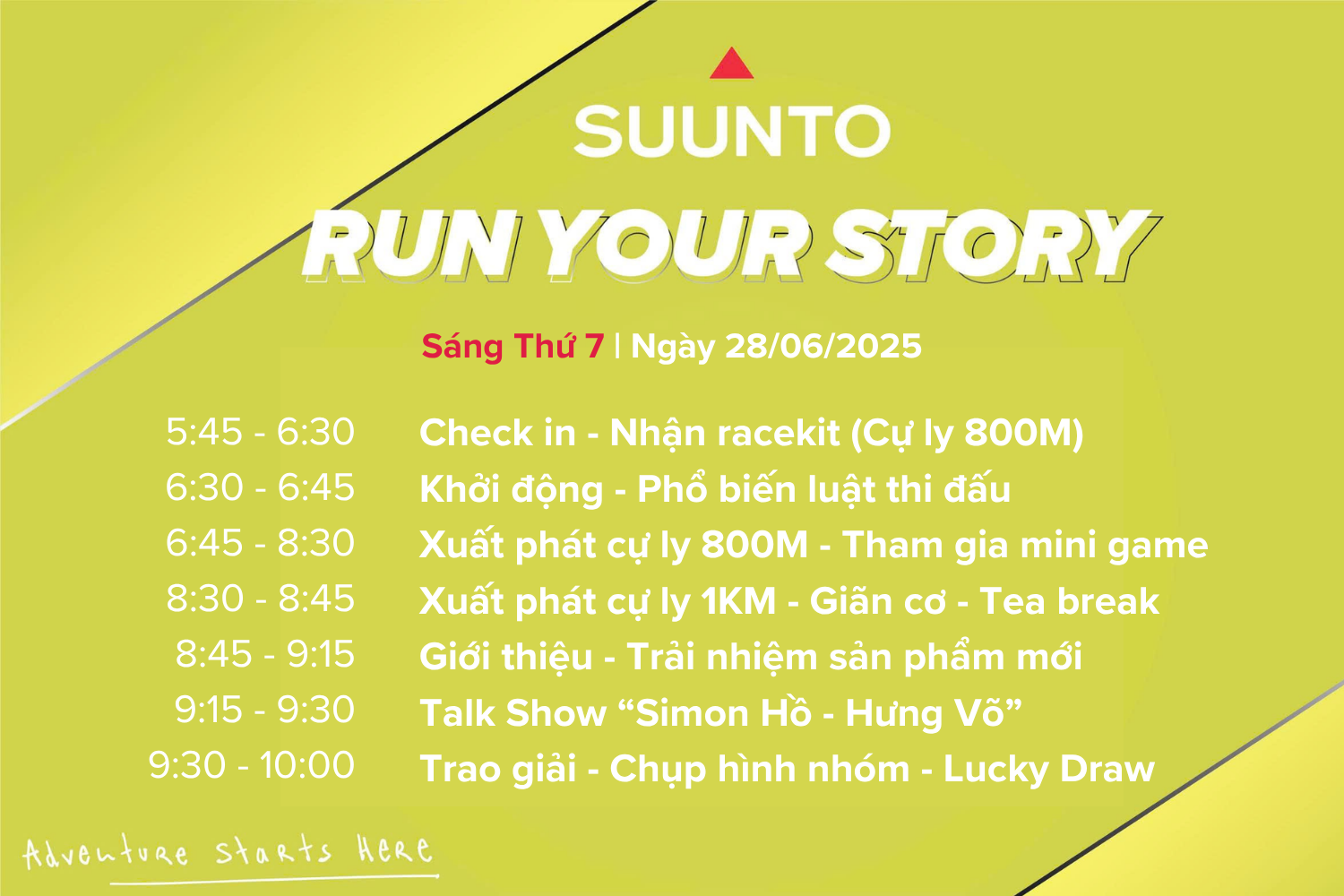 Sự Kiện Suunto Run 2025: Trải Nghiệm Đồng Hồ Mới & Đường Chạy Hấp Dẫn Tại TP.HCM 2