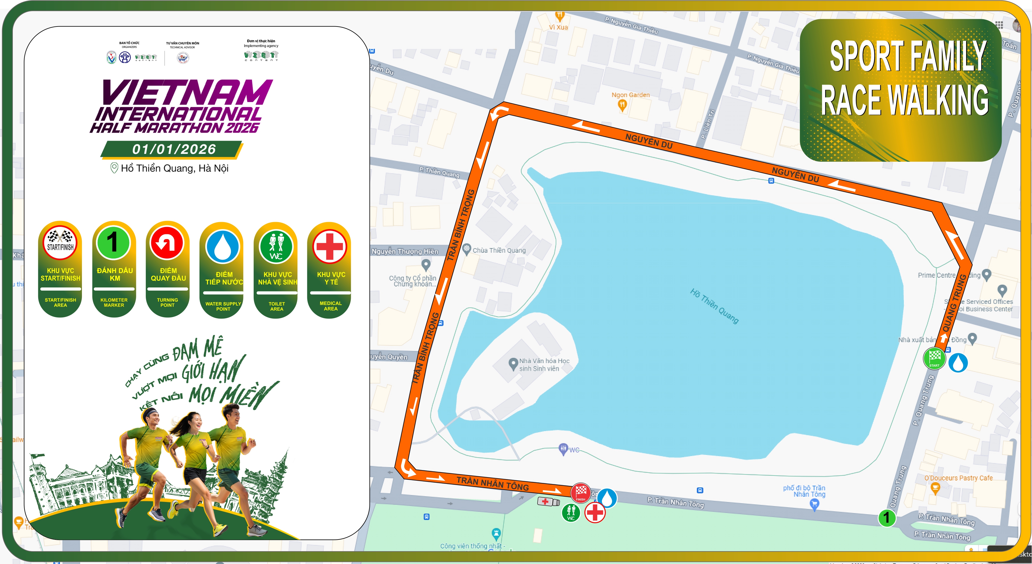 Sự Kiện Giải Bán Marathon Quốc Tế Việt Nam 2026 tại Hà Nội: Lịch & Đăng Ký 9