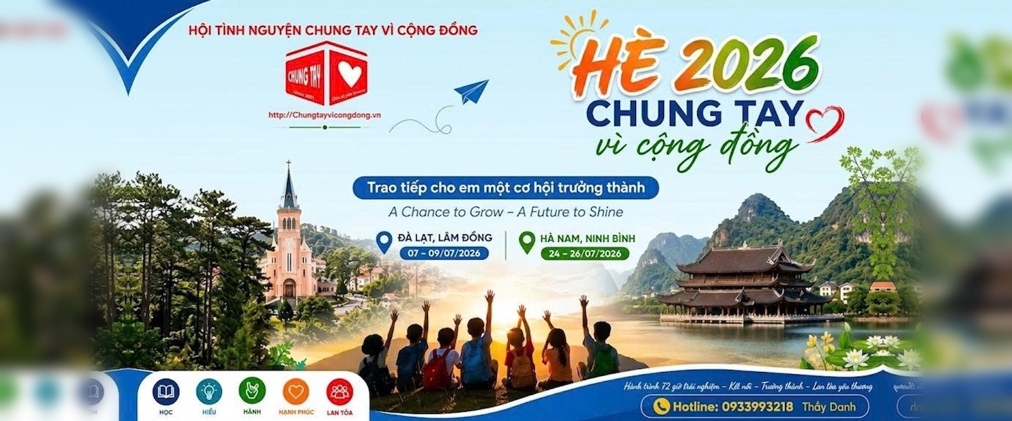HÈ 2026 - EM NUÔI CHUNG TAY VÌ CỘNG ĐỒNG